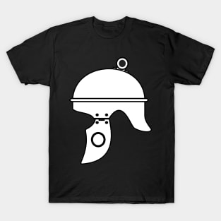 Republican Roman Helmet (white) T-Shirt